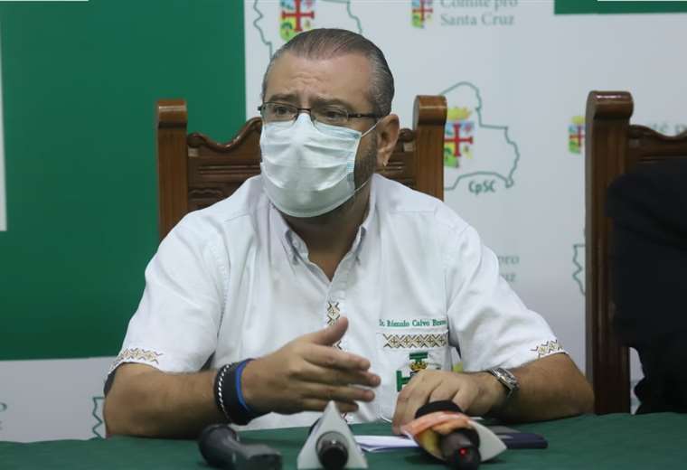 Rómulo Calvo, presidente del Comité pro Santa Cruz