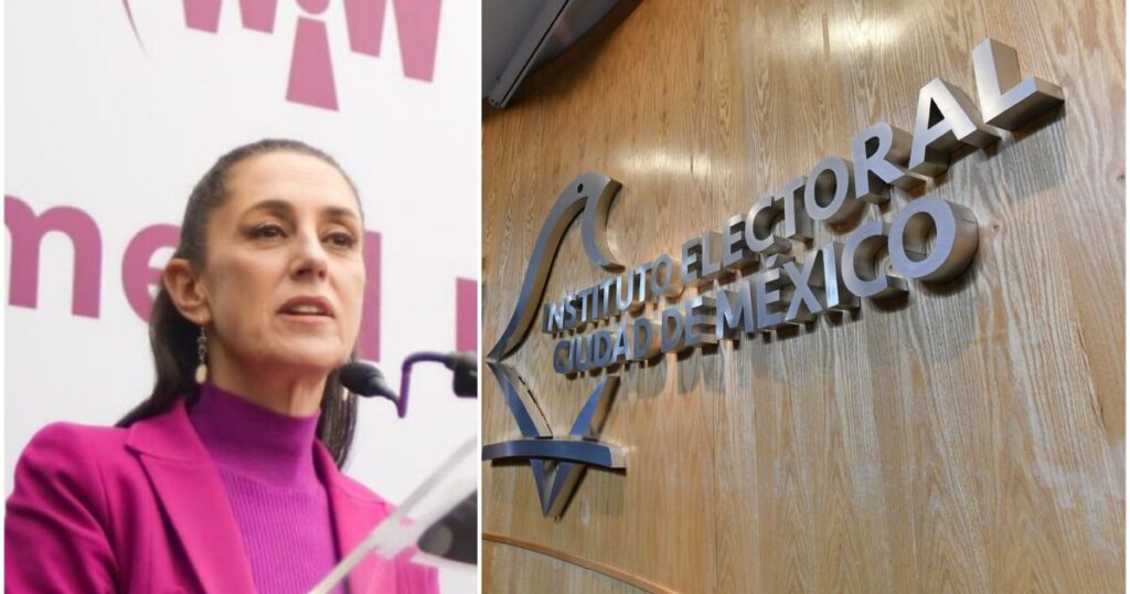 Sheinbaum: CDMX Electoral Tribunal exceeds its functions in the case of the IECM