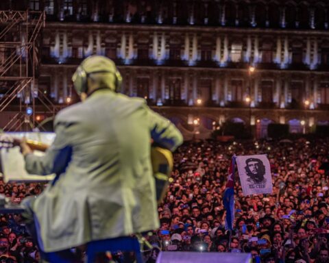 Silvio en el Zócalo. Foto: Kaloian Santos.