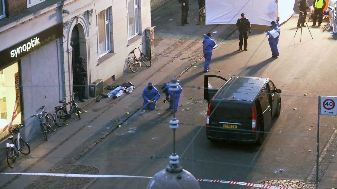 El centro comercial de Copenhague donde se produjo el tiroteo. Foto: CNN.
