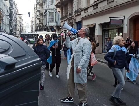 The APDH repudiated vandalism against Instituto Patria and threats against vice president