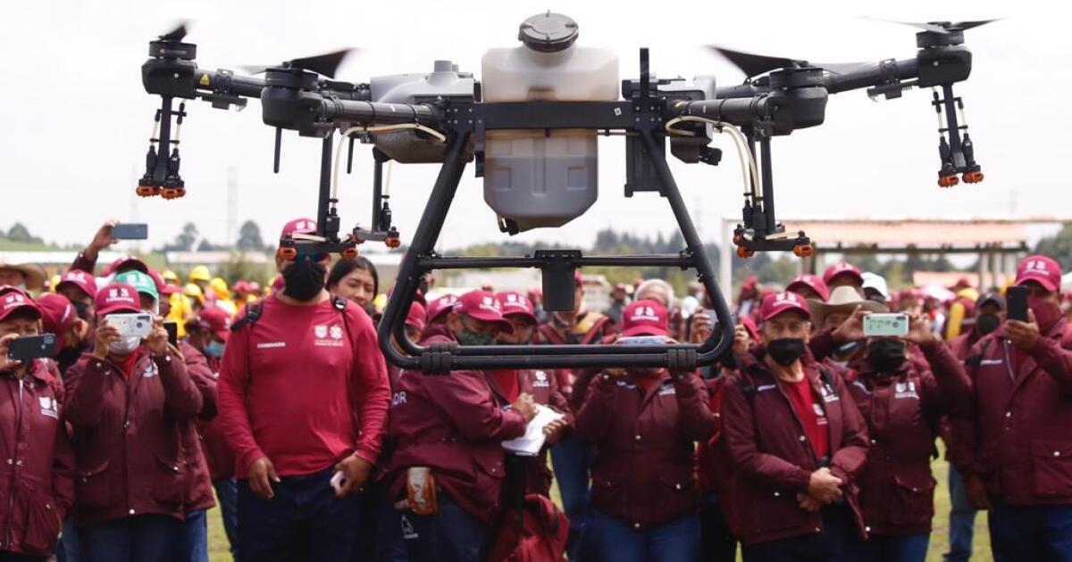 The CDMX government will use drones to monitor and reforest 9 city halls