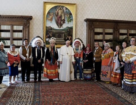 The Pope flies to Rome after a visit to Canada focused on apologizing to indigenous people