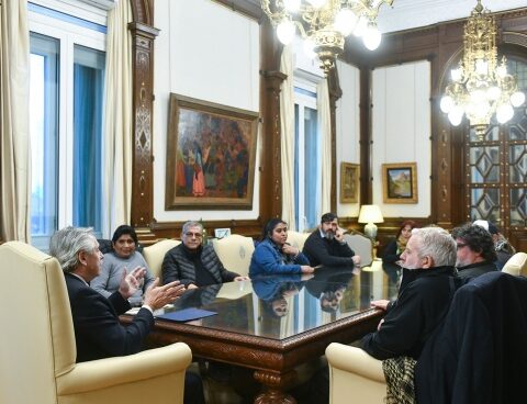 The President expressed solidarity with social organizations for raids on their headquarters
