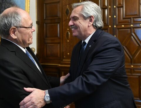 The President met with the head of the World Center for Holocaust Remembrance