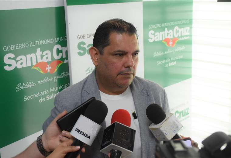 Roberto Vargas, secretario de Salud de Santa Cruz de la Sierra