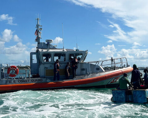 The US Coast Guard has repatriated 3,067 Cuban rafters since October of last year