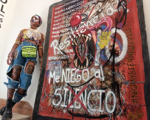 exposición colectiva de artes plásticas “Caminos”. Foto: cortesía.