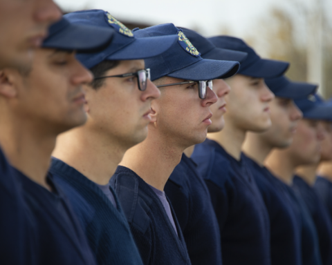 The first 24 police officers trained at the Penitentiary Training Center graduated