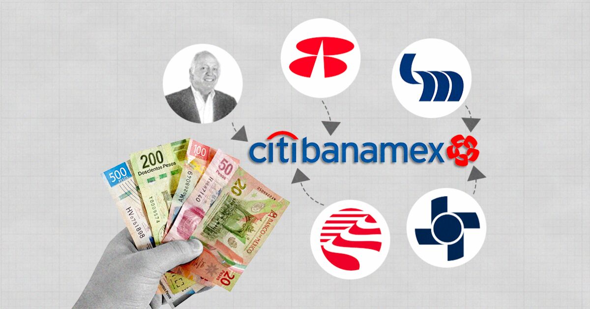 There are 5 interested in the sale of Banamex