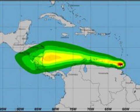 They extend the curfew in San Andrés before the passage of cyclone 'Two'