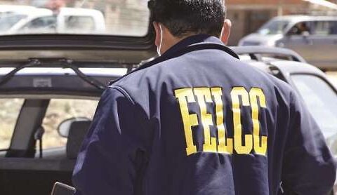 Agente de la Felcc/Foto archivo