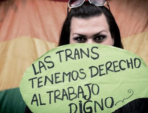 They seek adherence to the national trans labor quota law in Jujuy