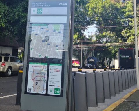 This is how the new Ecobici stations are in CDMX