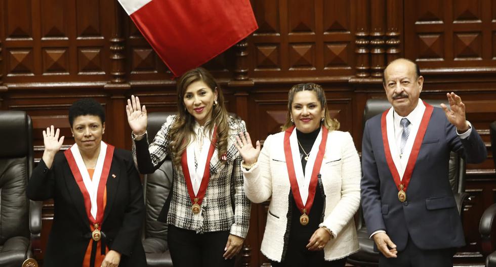 This was the election of the new Board of Directors of Congress that will now be led by Lady Camones [GALERÍA]