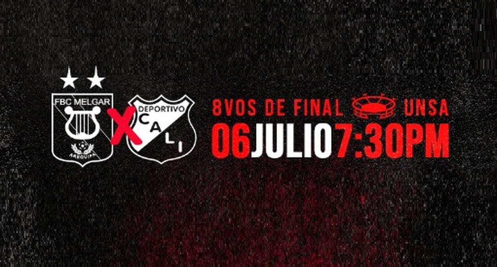 Tickets for the FBC Melgar vs. match were sold out.  Deportivo Cali