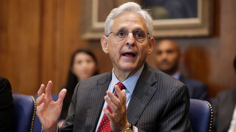 El fiscal general de EEUU, Merrick Garland. Foto: ABC News.