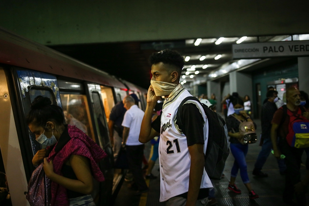 coronavirus Sistema de cobro en el Metro de Caracas será solo a través de puntos de venta y biopago