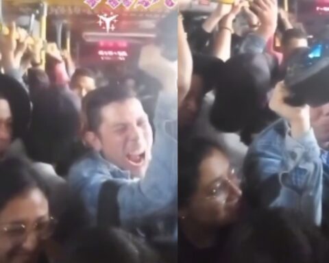 [Video] TransMilenio passengers put together a tremendous rumba to the rhythm of Karol G in the middle of rush hour