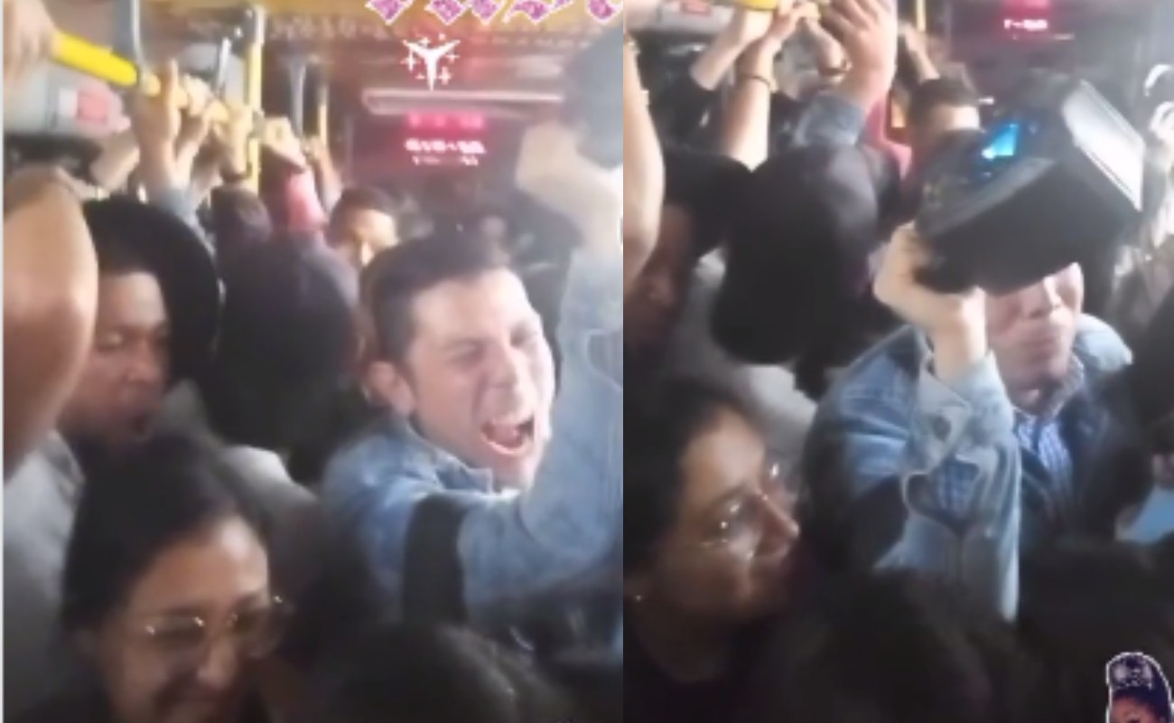 [Video] TransMilenio passengers put together a tremendous rumba to the rhythm of Karol G in the middle of rush hour