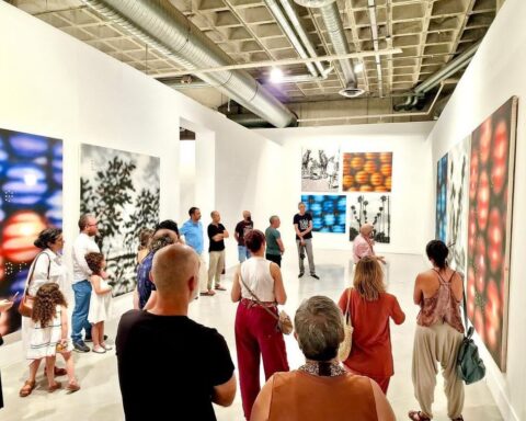 Exposición de Raul Cordero en España. Foto: perfil de Instagram del artista.