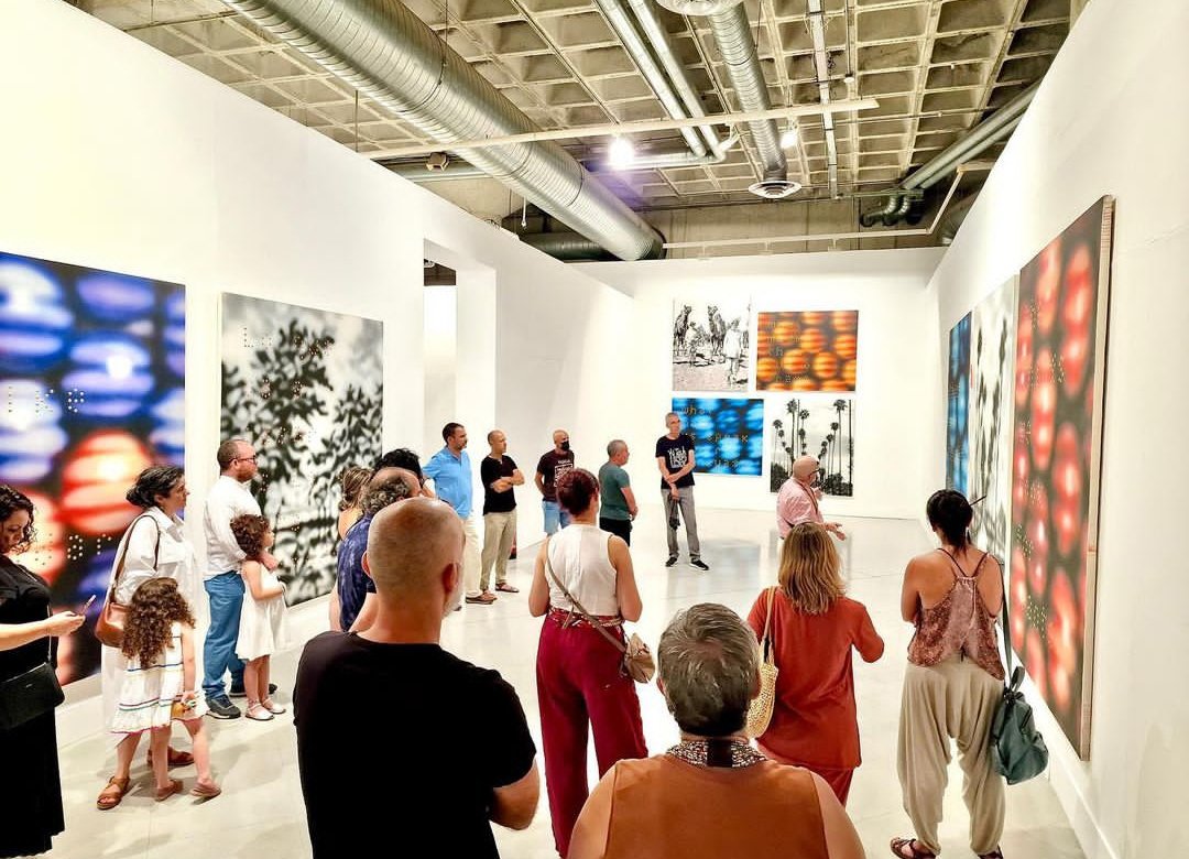 Exposición de Raul Cordero en España. Foto: perfil de Instagram del artista.