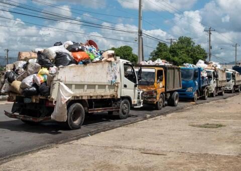 What the Mayor's Office of Los Alcarrizos does with the garbage