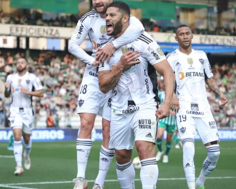 With an alternative team, Atlético-MG defeats Juventude by 2-1