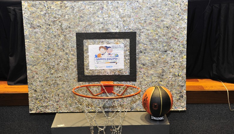 With materials from counterfeit products they will manufacture basketball boards