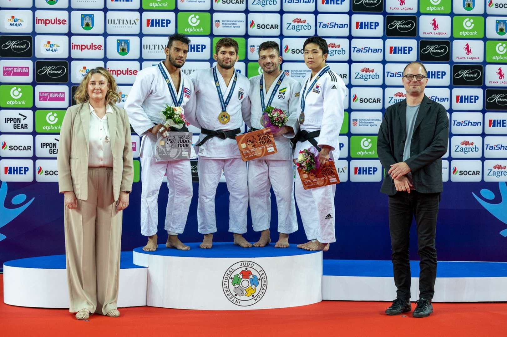 Zagreb: Cuban Magdiel Estrada wins silver medal in Judo Grand Prix