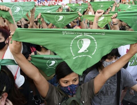 "Look at"a website that monitors access to the right to abortion in Argentina