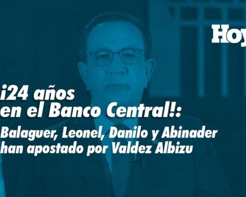 ¡24 años en el Banco Central!: Balaguer, Leonel, Danilo y Abinader han apostado por Valdez Albizu