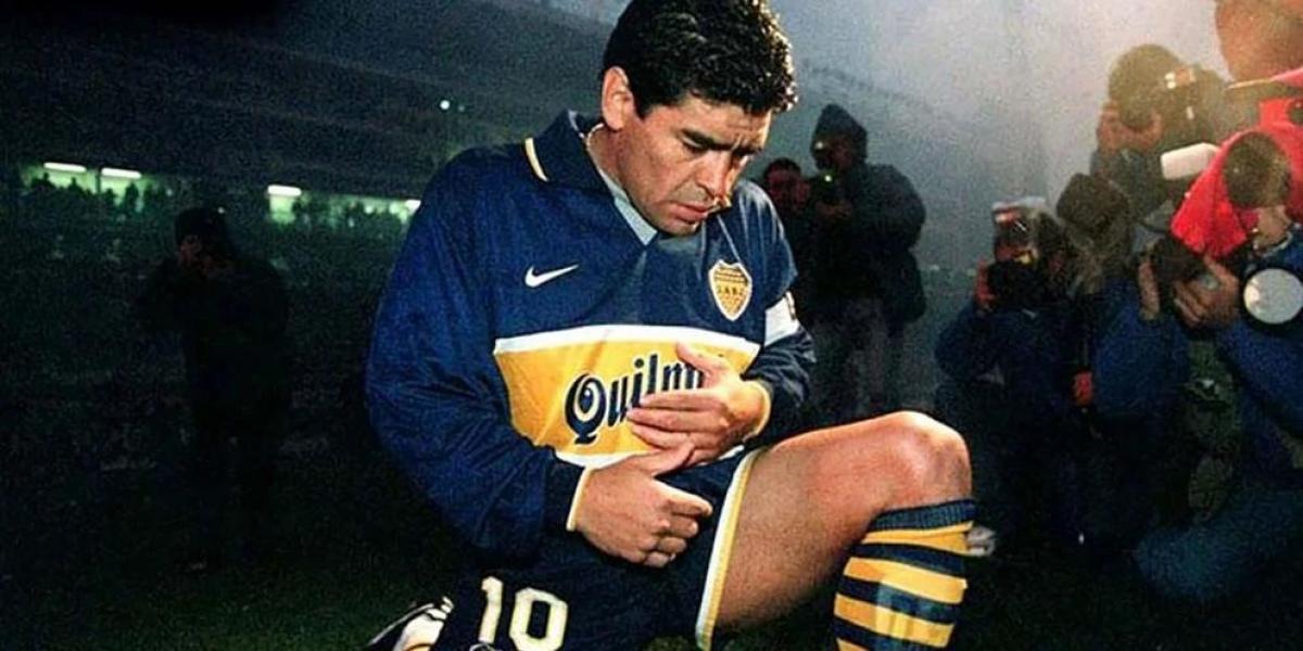 25 years ago from Maradona's third positive in his career