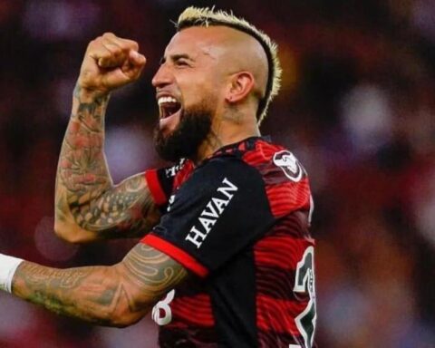 4-1: Arturo Vidal already scores with Flamengo