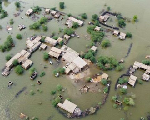 A third of Pakistan is under water, with more than 1,130 dead
