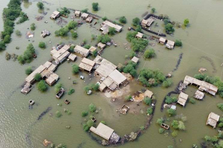 A third of Pakistan is under water, with more than 1,130 dead