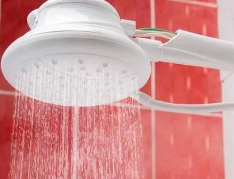 A woman died from the discharge of an electric shower
