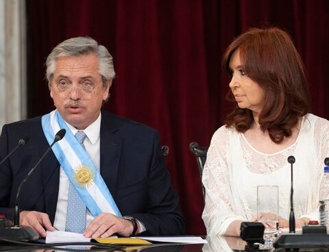 Alberto Fernández and the vice president spoke after the prosecutor's request for conviction