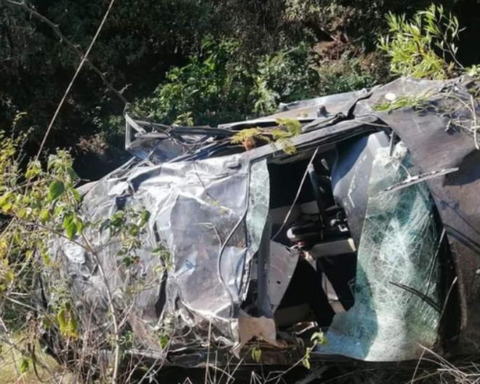 Apurímac: four dead and three injured left a minivan on the Talavera - Ocobamba route