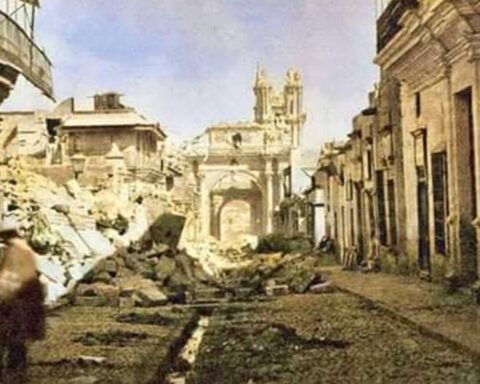 Arequipa was destroyed on a day like today in 1868