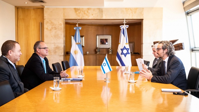 Argentina and Israel highlighted the "excellent state of the bilateral relationship"