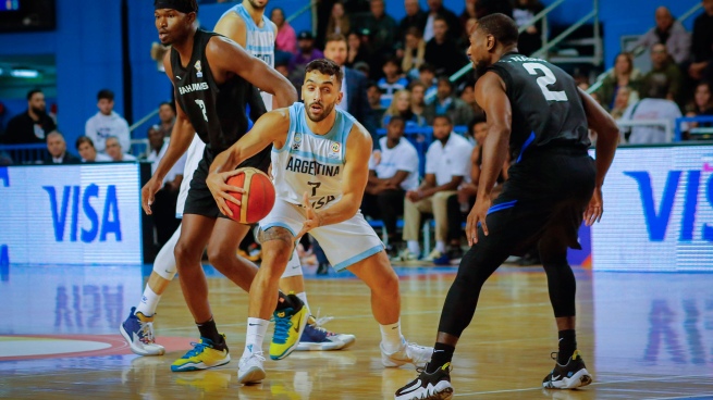 Argentina recovered and defeated Bahamas in Mar del Plata
