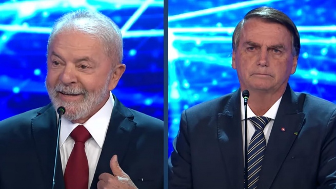 Bolsonaro and Lula sparks were removed in the first presidential debate