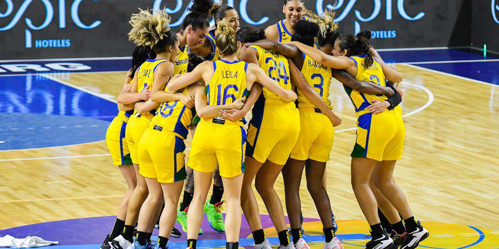 Brazil reaches the final of the South American women's basketball