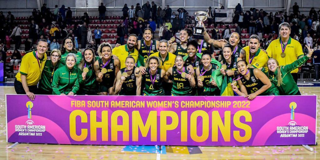 Brazil reaffirms hegemony in the Women's South American Basketball Championship