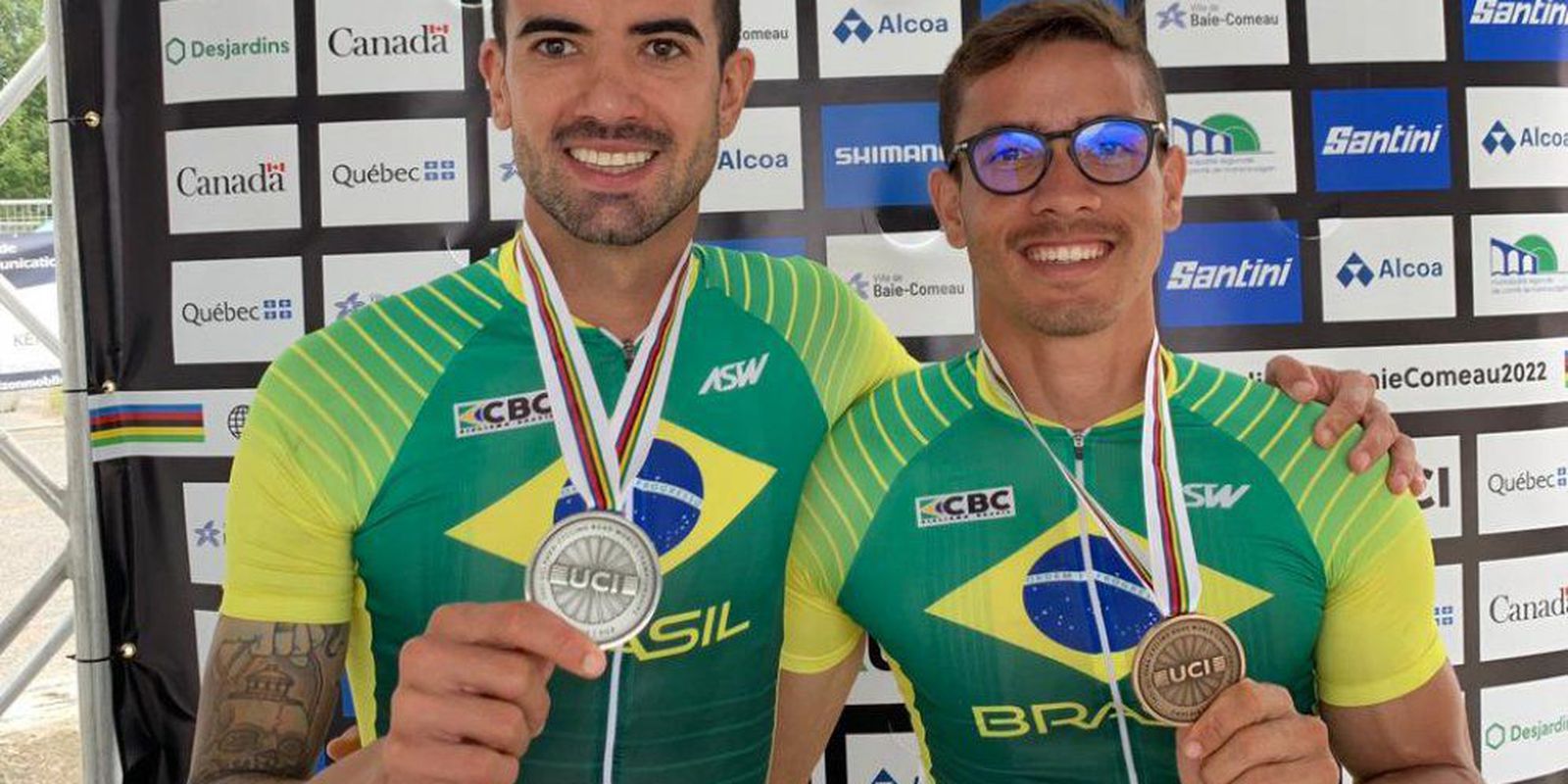 Brazil takes silver and bronze at the Road Paracycling World Cup