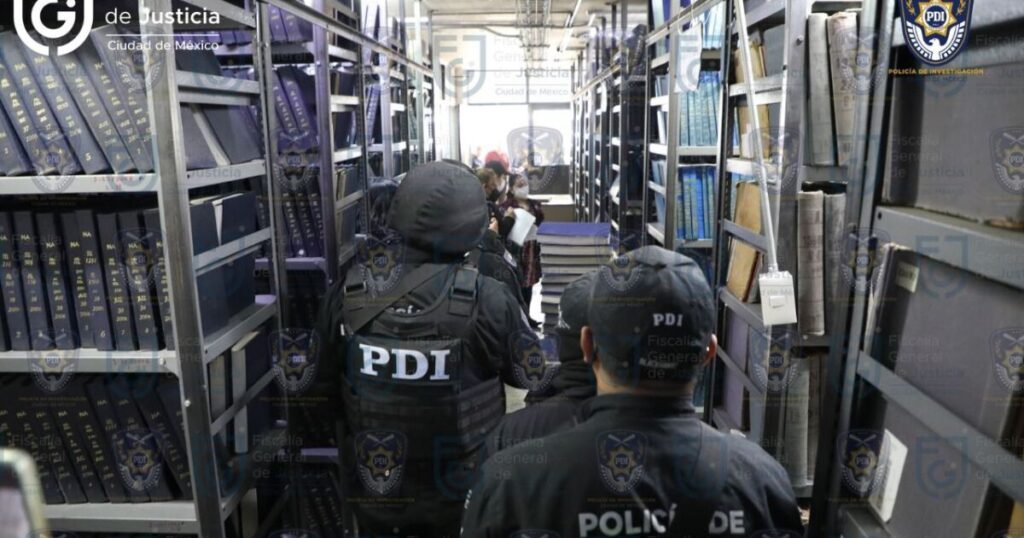 CDMX: Prosecutor's Office dismantles network of corruption in the Civil Registry