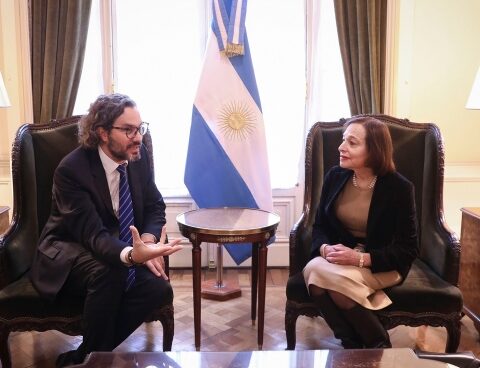 Cafiero received the head of the Council of the Americas and called "invest in the country"