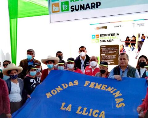 Cajamarca: first female peasant round is registered in Sunarp