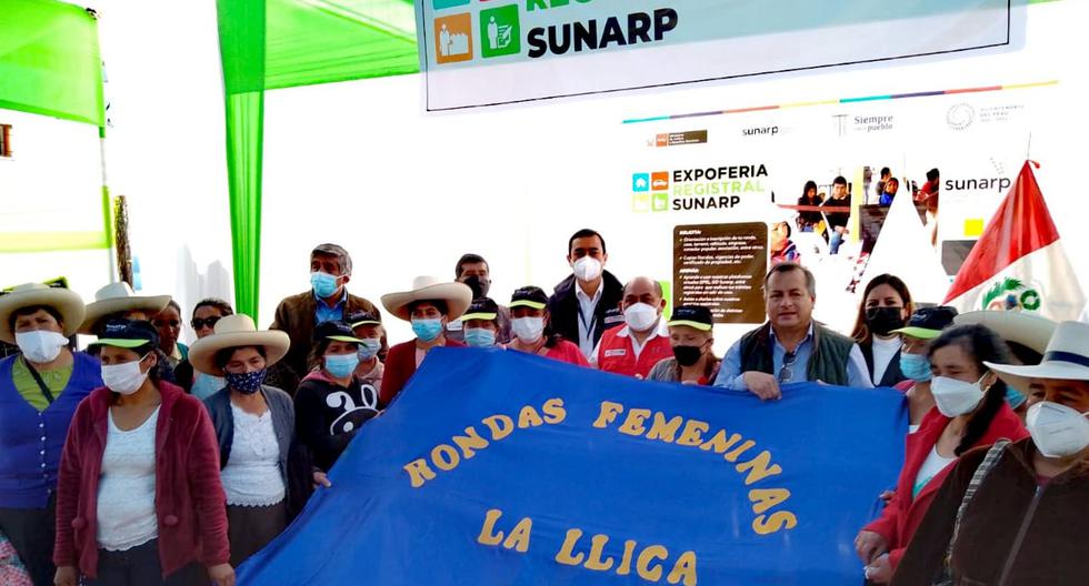 Cajamarca: first female peasant round is registered in Sunarp